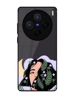 Lunar Lullaby Glossy Soft Edge Case for Vivo X200 (5G)