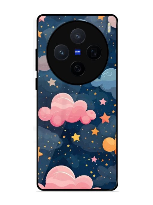 Twinkling Dreams Glossy Soft Edge Case for Vivo X200 (5G)