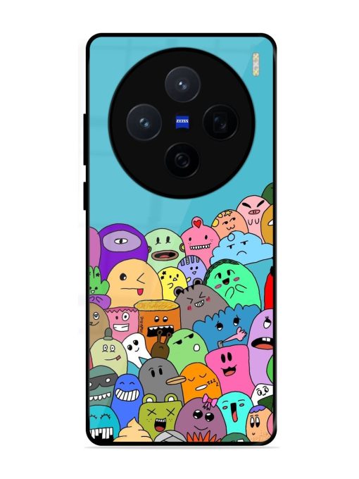 Monster Mash Glossy Soft Edge Case for Vivo X200 (5G)