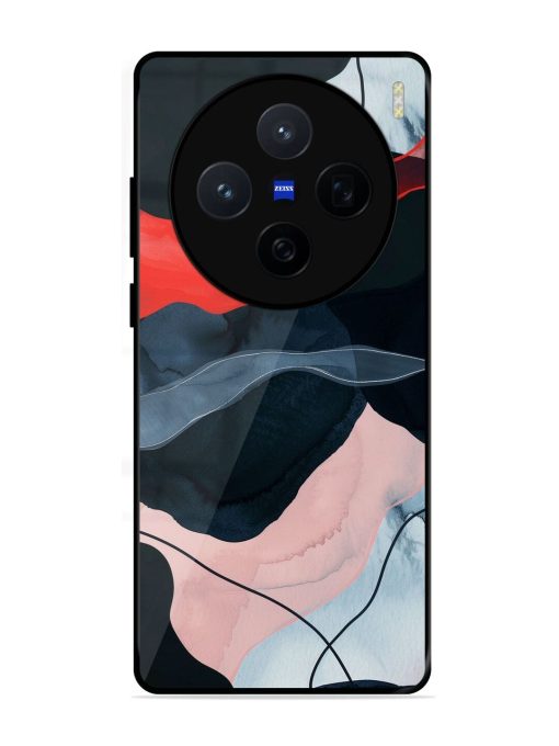 Dark Currents Glossy Soft Edge Case for Vivo X200 (5G)