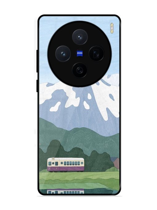 Mountainside Reflections Glossy Soft Edge Case for Vivo X200 (5G)