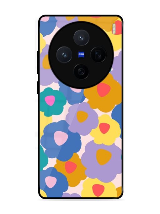 Flower Power Glossy Soft Edge Case for Vivo X200 (5G)