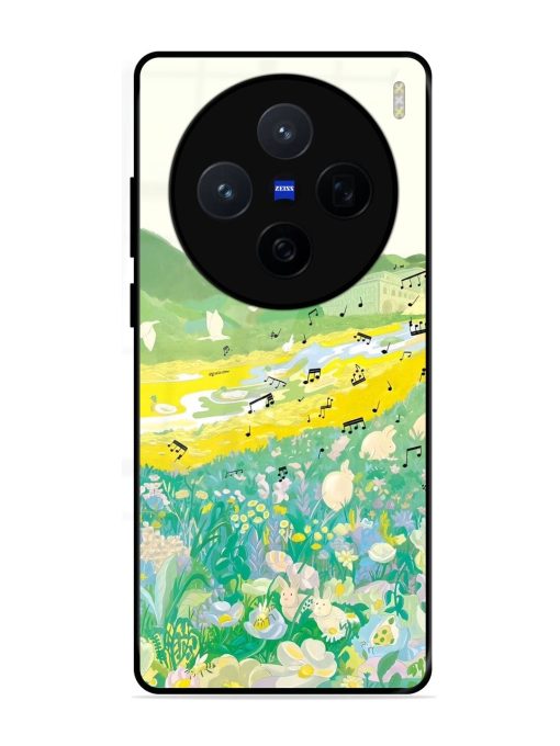 Melody In Bloom Glossy Soft Edge Case for Vivo X200 (5G)
