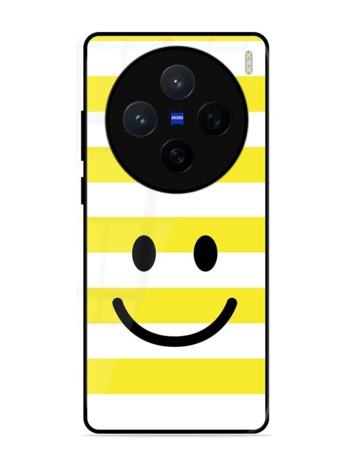 Smiling Stripes Glossy Soft Edge Case for Vivo X200 (5G)