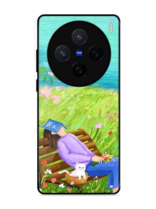 Seat Alone Glossy Soft Edge Case for Vivo X200 (5G)
