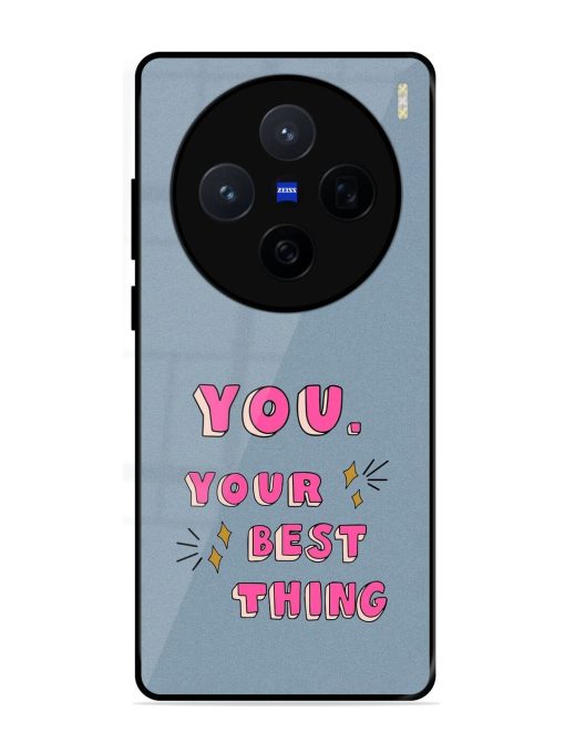 Self-Love Sparkles Glossy Soft Edge Case for Vivo X200 (5G)