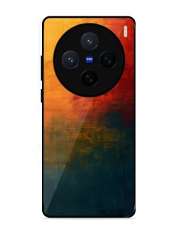 Golden Hour Canvas Glossy Soft Edge Case for Vivo X200 (5G)
