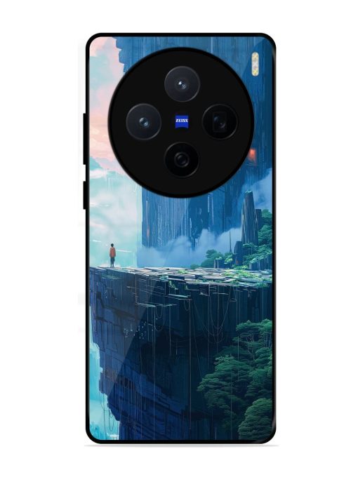 Solitude In The Sky Glossy Soft Edge Case for Vivo X200 (5G)