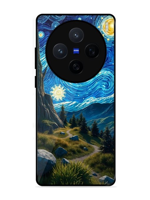 Starry Night In The Shire Glossy Soft Edge Case for Vivo X200 (5G)