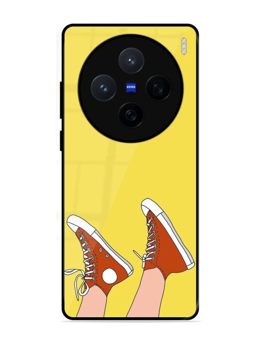 Kicking Back Glossy Soft Edge Case for Vivo X200 (5G)