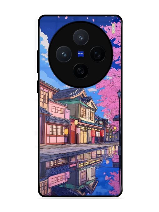 Tranquil Reflections Glossy Soft Edge Case for Vivo X200 (5G)