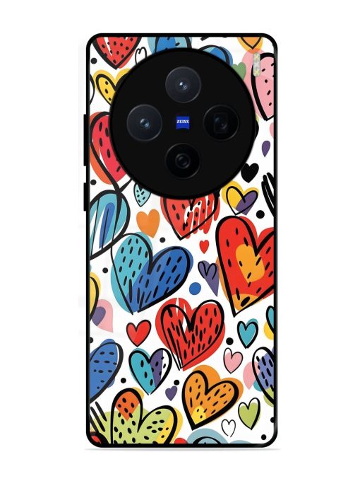 Heartfelt Harmony Glossy Soft Edge Case for Vivo X200 (5G)