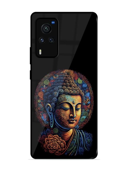 Stained Glass Serenity Glossy Soft Edge Case for Vivo X60 Pro