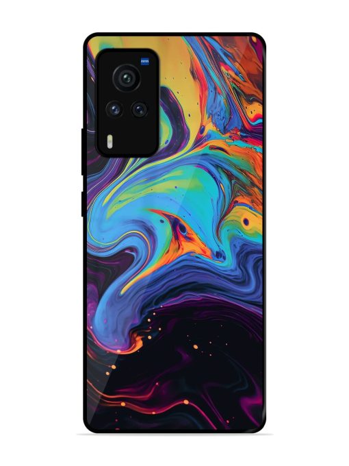 Liquid Dreamscape Glossy Soft Edge Case for Vivo X60 Pro