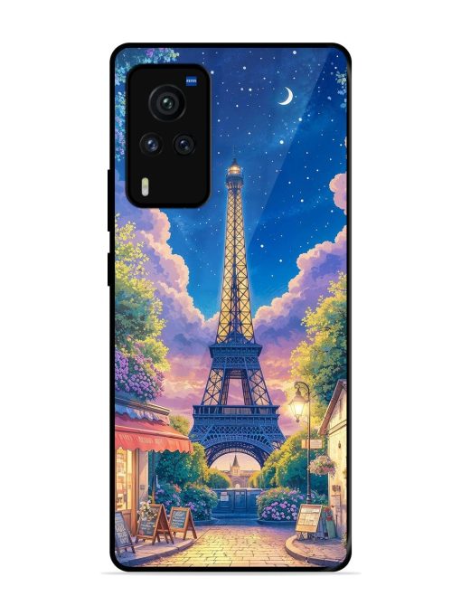 Twilight In Paris Glossy Soft Edge Case for Vivo X60 Pro