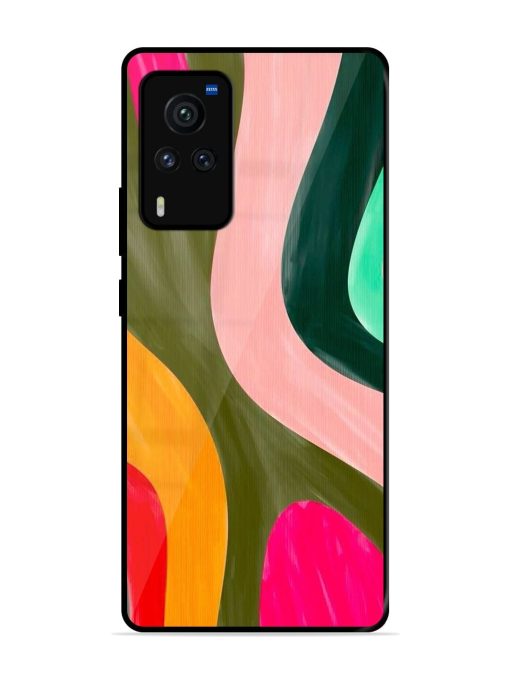 Wavy Wonder Glossy Soft Edge Case for Vivo X60 Pro