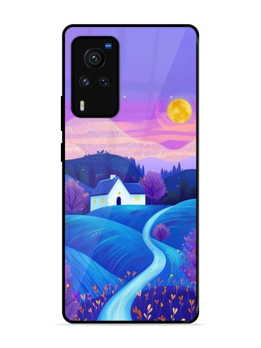 Moonlit Meadow Glossy Soft Edge Case for Vivo X60 Pro
