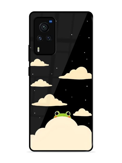 Froggy Night Sky Glossy Soft Edge Case for Vivo X60 Pro