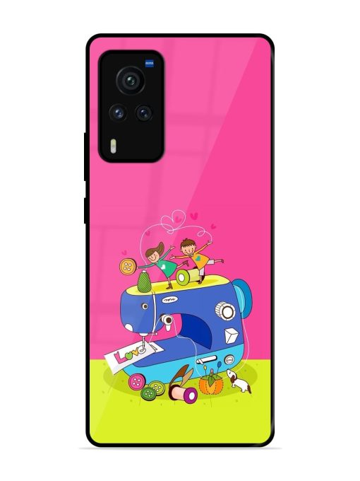 Sew Cute Glossy Soft Edge Case for Vivo X60 Pro