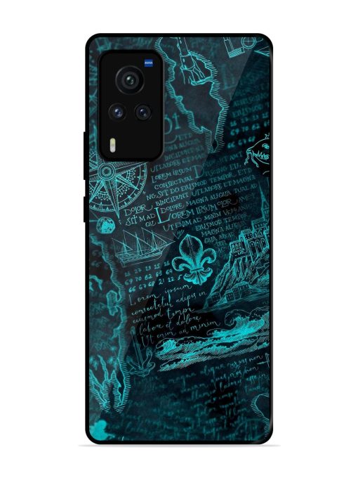 Nautical Notebook Glossy Soft Edge Case for Vivo X60 Pro