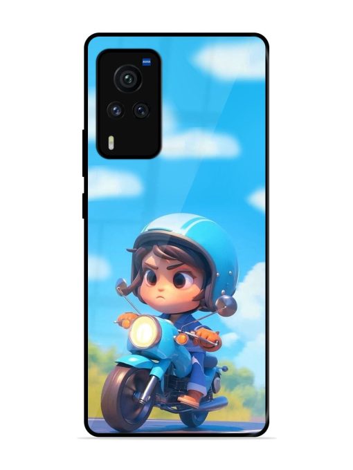 Little Rider Glossy Soft Edge Case for Vivo X60 Pro