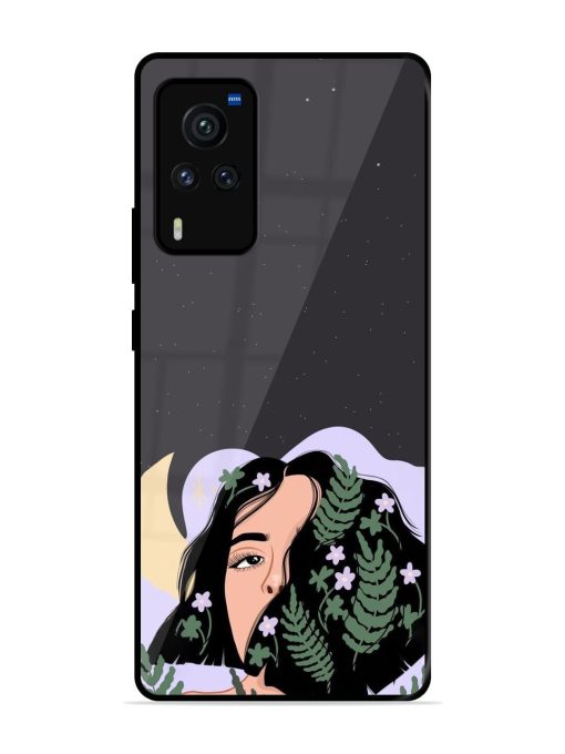 Lunar Lullaby Glossy Soft Edge Case for Vivo X60 Pro