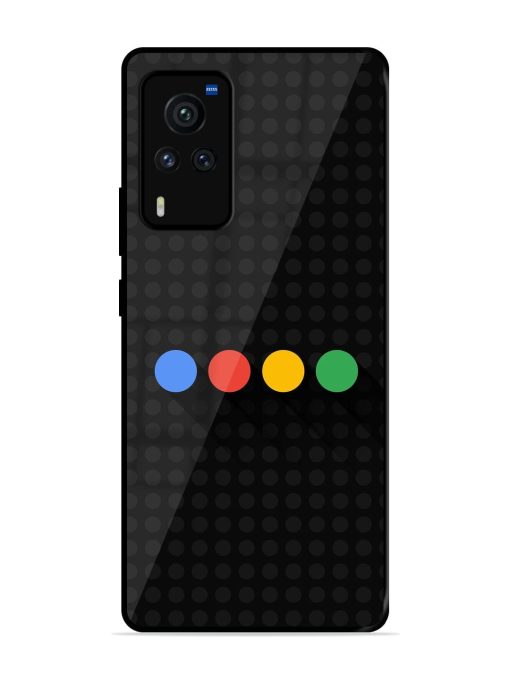 Google Dots Glossy Soft Edge Case for Vivo X60 Pro