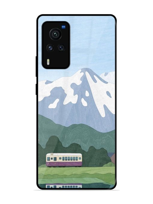 Mountainside Reflections Glossy Soft Edge Case for Vivo X60 Pro