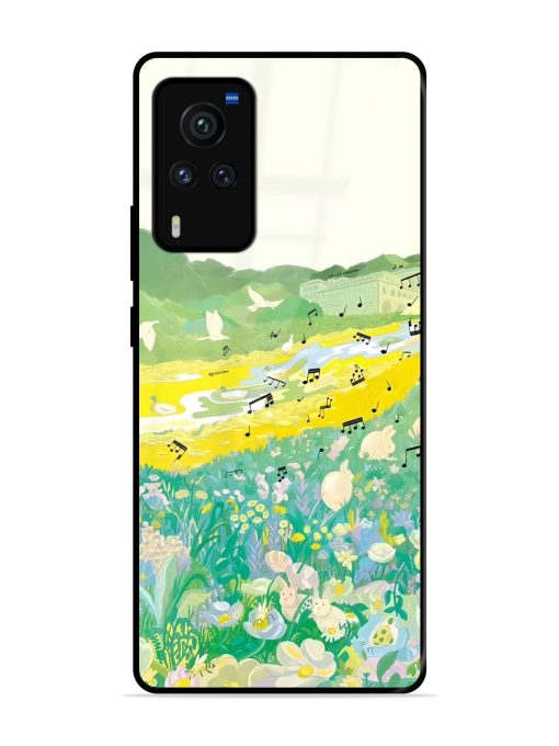 Melody In Bloom Glossy Soft Edge Case for Vivo X60 Pro