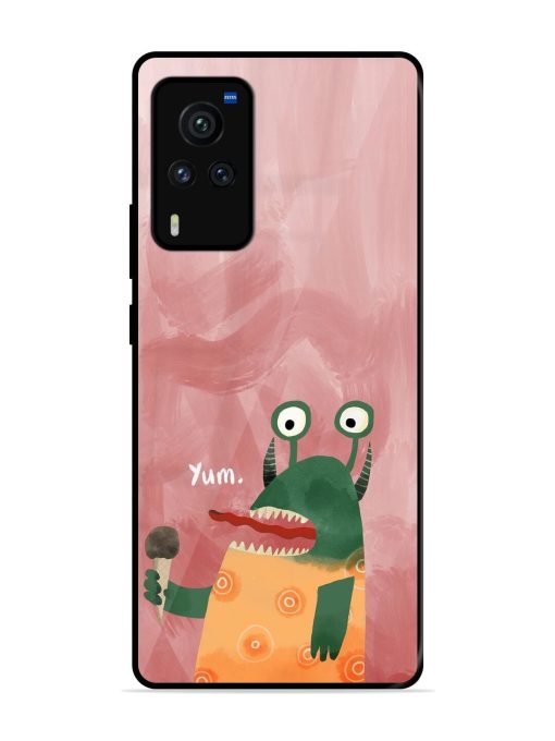 Hungry Monster Glossy Soft Edge Case for Vivo X60 Pro