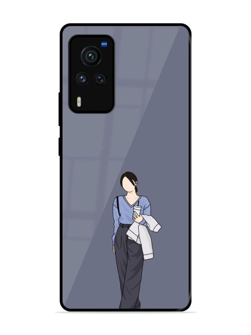 Simple Elegance Glossy Soft Edge Case for Vivo X60 Pro