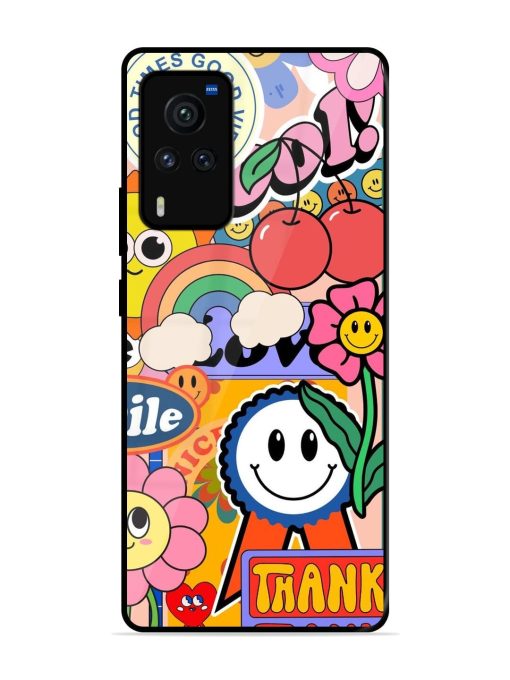 Good Times Good Vibes Glossy Soft Edge Case for Vivo X60 Pro