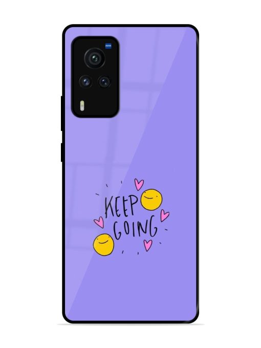 Smiling Through It All Glossy Soft Edge Case for Vivo X60 Pro