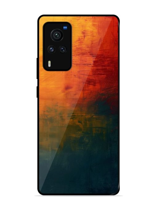 Golden Hour Canvas Glossy Soft Edge Case for Vivo X60 Pro