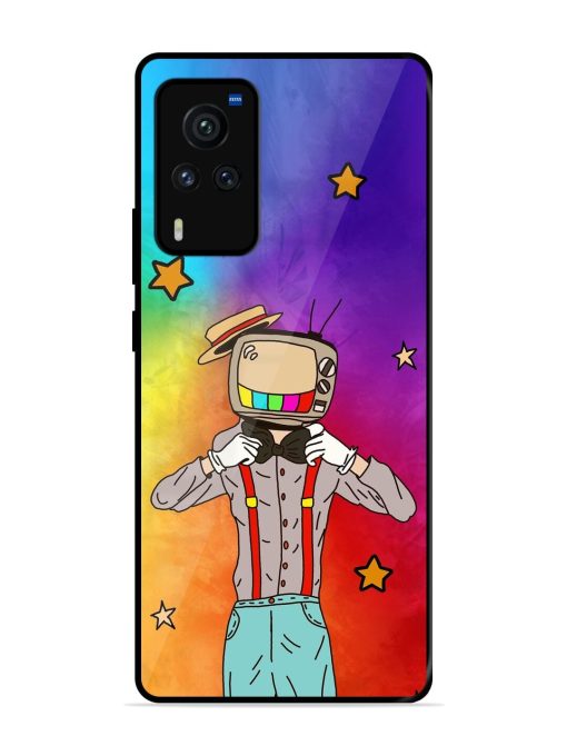 Tv Personality Glossy Soft Edge Case for Vivo X60 Pro