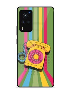 Retro Dialer Glossy Soft Edge Case for Vivo X60 Pro