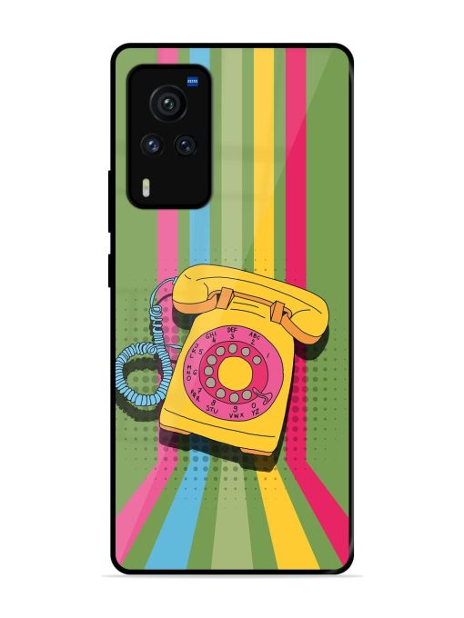 Retro Dialer Glossy Soft Edge Case for Vivo X60 Pro