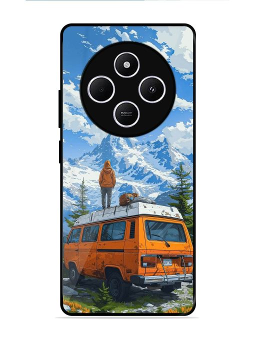 Mountaintop Solitude Glossy Soft Edge Case for Xiaomi Redmi 14C (5G)