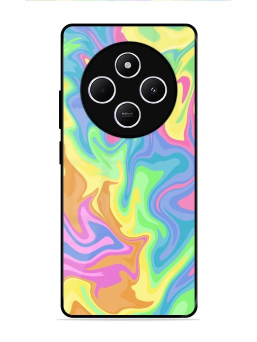 Whimsical Swirl Glossy Soft Edge Case for Xiaomi Redmi 14C (5G)
