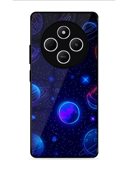 Neon Cosmos Glossy Soft Edge Case for Xiaomi Redmi 14C (5G)