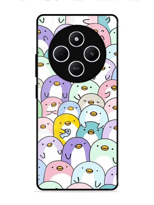 Penguin Party Glossy Soft Edge Case for Xiaomi Redmi 14C (5G)