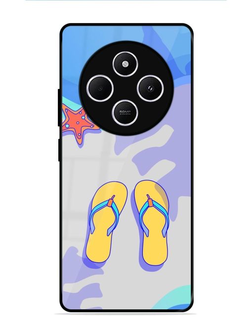 Sandy Toes And Salty Seas Glossy Soft Edge Case for Xiaomi Redmi 14C (5G)