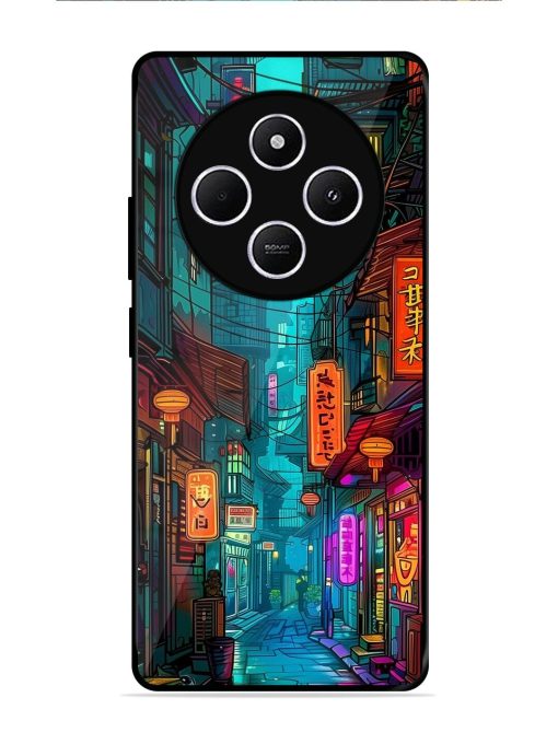 Neon Nightscape Glossy Soft Edge Case for Xiaomi Redmi 14C (5G)