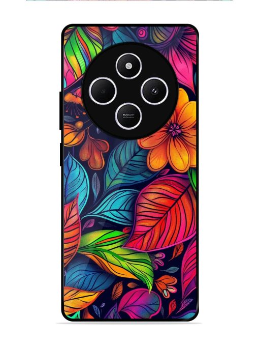 Rainbow Of Blooms Glossy Soft Edge Case for Xiaomi Redmi 14C (5G)
