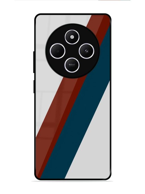 Slanted Stripes Glossy Soft Edge Case for Xiaomi Redmi 14C (5G)