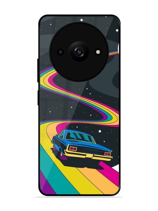Rainbow Road Glossy Soft Edge Case for Xiaomi Redmi A3X