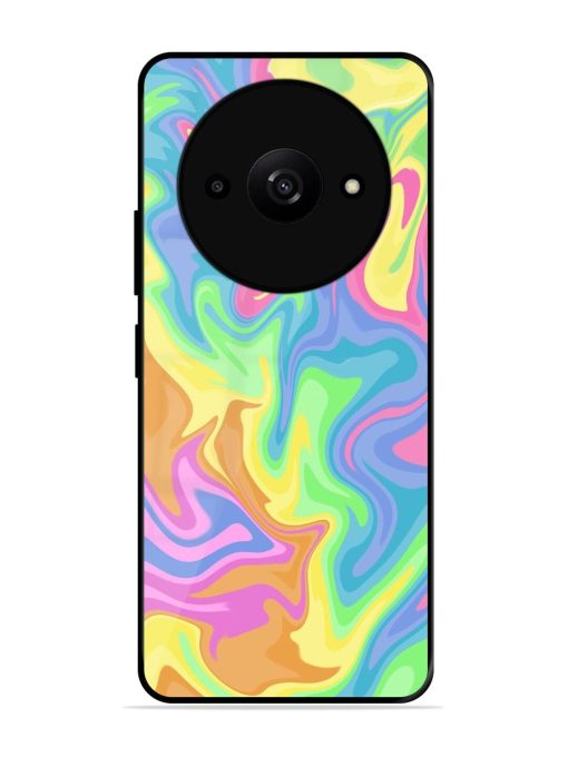 Whimsical Swirl Glossy Soft Edge Case for Xiaomi Redmi A3X
