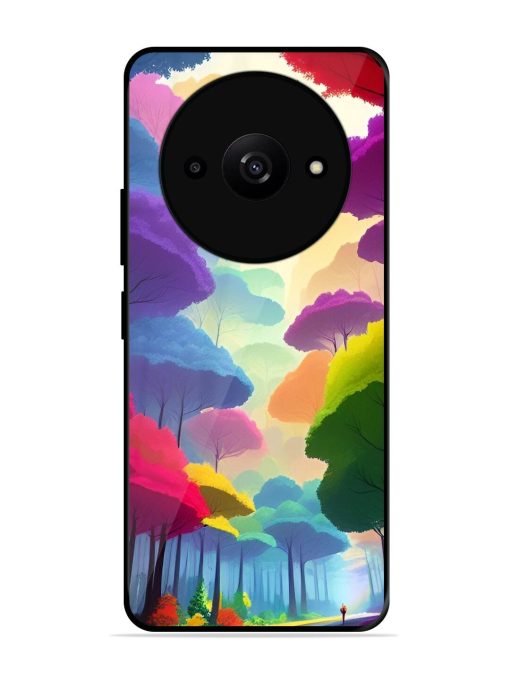 Rainbow Road Glossy Soft Edge Case for Xiaomi Redmi A3X