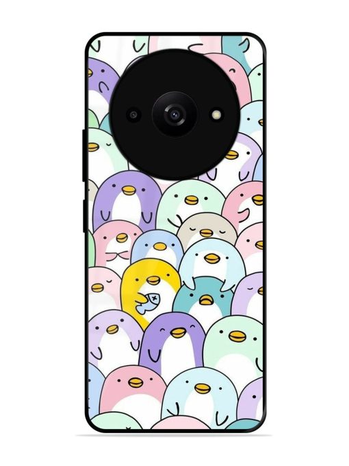 Penguin Party Glossy Soft Edge Case for Xiaomi Redmi A3X