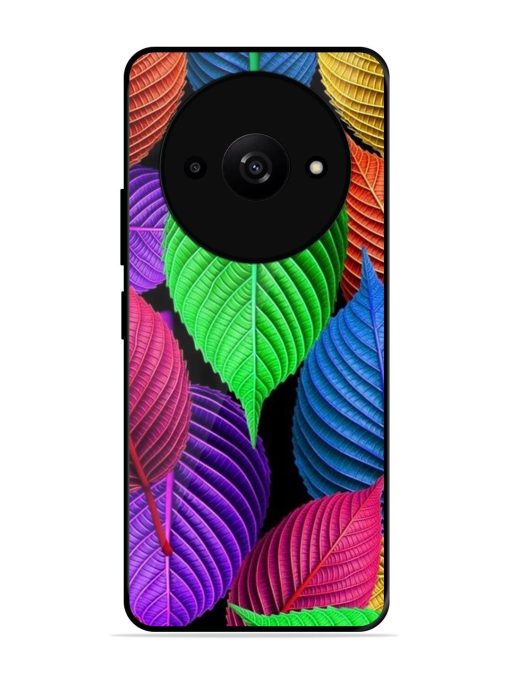 Rainbow Leaf Symphony Glossy Soft Edge Case for Xiaomi Redmi A3X
